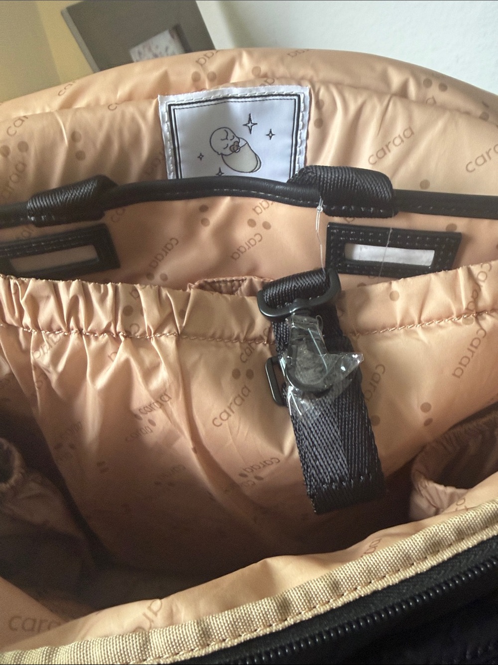 Caraa Large black diaper bag - Picture 6 of 8